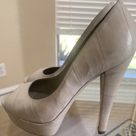 YSL Peep Toe Heels - Picture 1 of 7